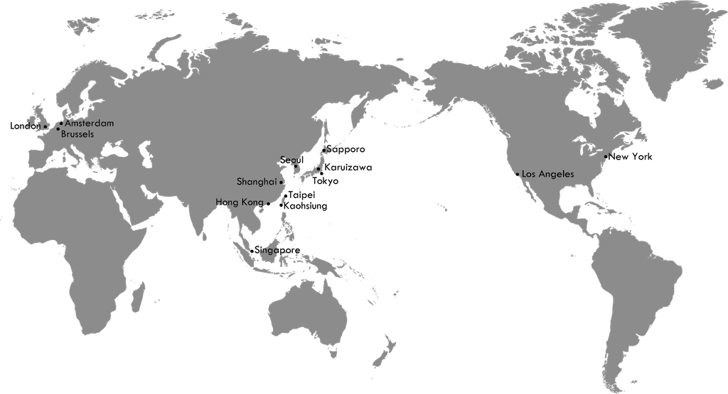 Hanae Sasaoka - WorldMap